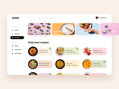 Recipe App UI