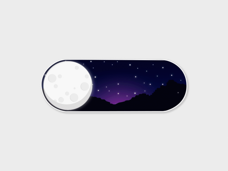 Day/Night Toggle after effects animation design illustration toggle