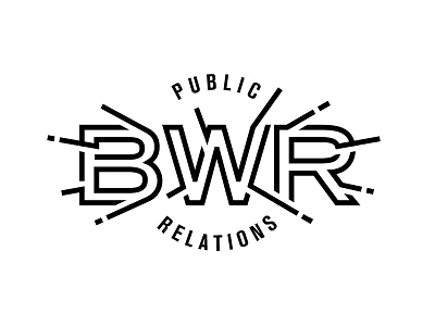 BWR Logo logo public relations type