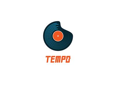 Tempo logo graphic design logo