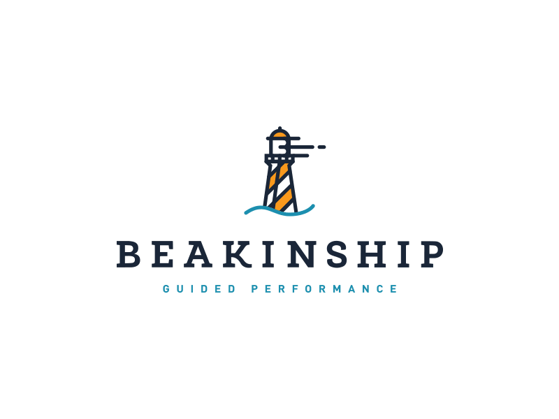 First Shot | Beakinship Branding branding guide identity lighthouse logo logotype performance