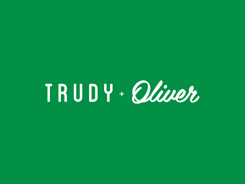 Trudy + Oliver animation branding gif jewelry logo shapes typography vintage