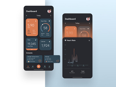 Fitness App UI