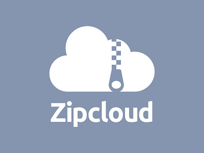 Zipcloud branding cloud cloud computing dailylogochallenge design graphic design icon logo logo design modern typography vector zip cloud zipcloud