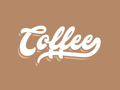 Coffee branding calligraphy coffee dailylogochallenge goodtype graphic design handlettering logo type typography