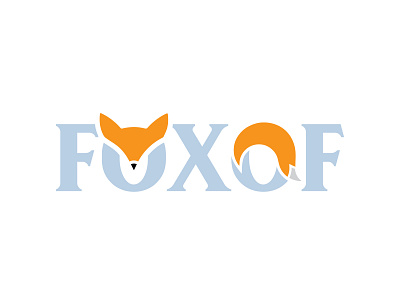 FOXOF daily logo daily logo design dailylogochallenge fox fox logo foxes foxof graphic design logo logo design logo design concept logo designer logo designs typography
