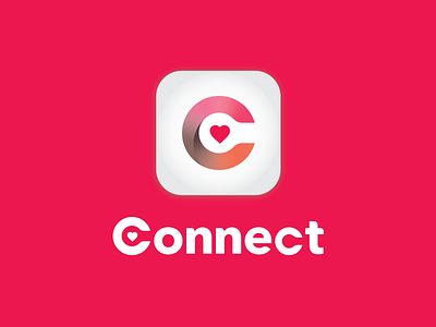 Connect app app logo connect daily logo daily logo design dailylogochallenge date dating dating app dating website graphic design icon logo design