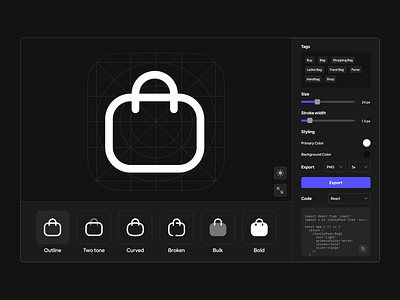 Iconly Pro App concept dotchallenge icon iconly iconmanager ui