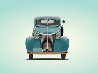 Old car classic car illustrations old old car retro vector
