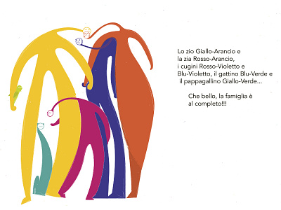 Story of a coloured Family book children color family giannatempo girolamo gsans illustration one sixteenth sans story