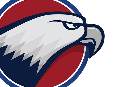 Eagle Logo V2 branding eagle logo school logo sports logo variation