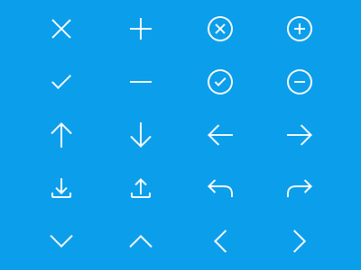 Directional + Operational Icon Kit icons ui