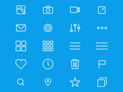 Essential Icon Kit icons ui