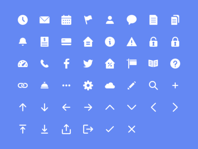 Finance App Icon Set