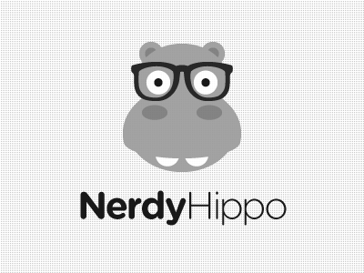 NerdyHippo identity logo sophomore shot