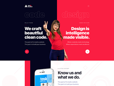 Aqualix - PSD Template blog creative lix portfolio psd showcase studio template