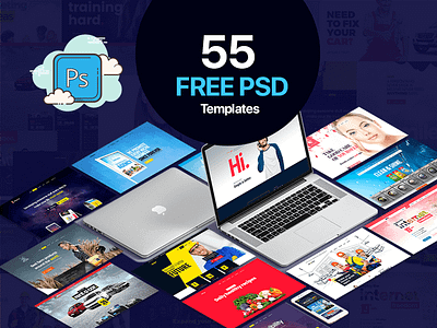 Mega Free PSD Templates Giveaway