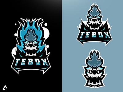 Skull mascot logo