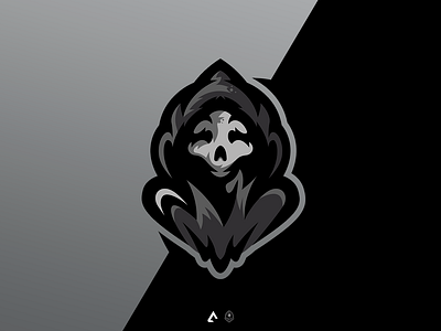 Scary mascot logo