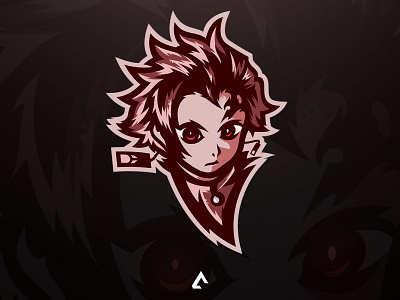 Tanjiro mascot logo