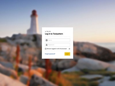 Login Page