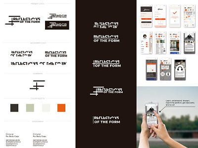 Branding and UI&UX Design adobe illustrator adobexd app design architecture branding branding and identity design logo mies van der rohe typography uidesign uiux uxdesign
