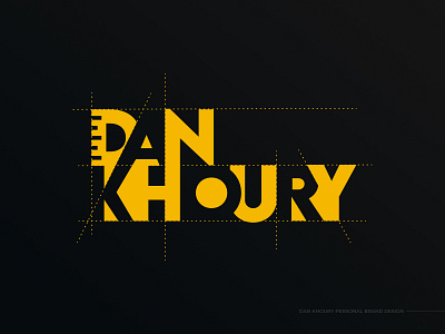 Dan Khoury - Logomark aesthetic branding branding and identity flat illustration interior design logo logo design
