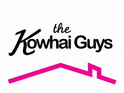 The Kowhai Guys - Company Logo roofing house logo roofing