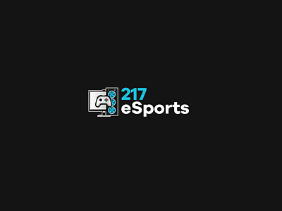 Logo 217 eSports behance design designer identidade visual logo logos ui