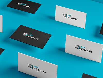 Logo 217 eSports behance branding identidade visual illustrator logos marca