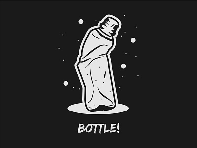 bottle trash artwork artworks design icon