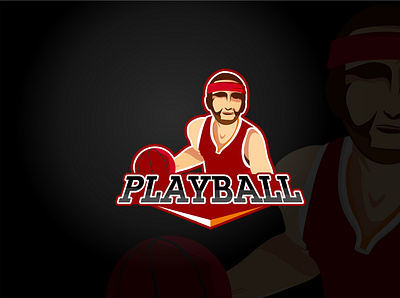basketball ball basketball drible logo