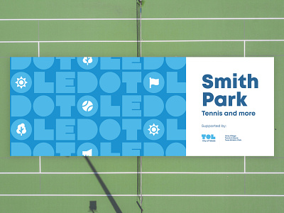 Smith Park Sign park sign tennis