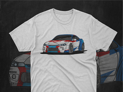 car drift apparel art car carart design drift ilustrator tshirt vector