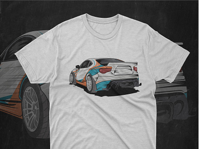 Car Vector Illustration apparel art car carart design drift illustration ilustrator tshirt