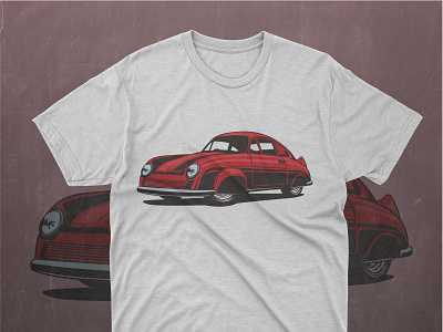 Classic Car Vector Illustration apparel art car carart class classic design ilustrations ilustrator tshirts