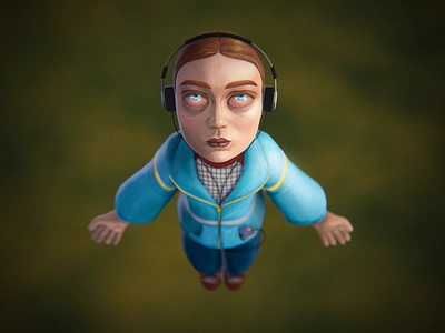 Max Mayfield 3d blender characterdesign maxmayfield strangerthings