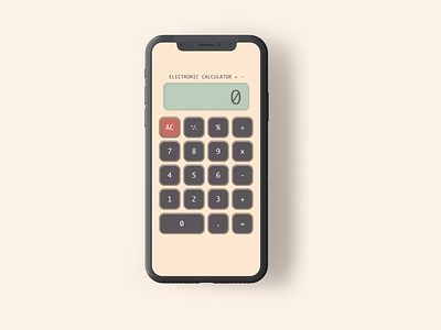 Daily UI # 4 calculator dailyui