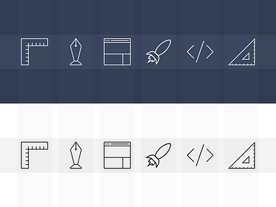 Icons icons line art minimal