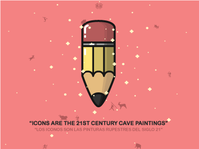 21st Century Cave Paitings By Manuel Luces D Az On Dribbble   Iconos 