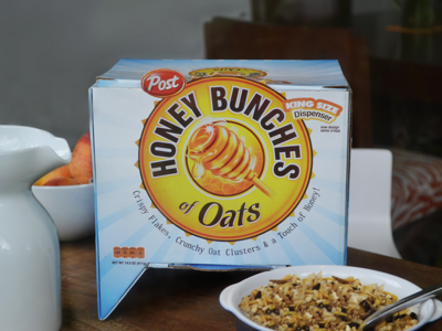 Honey Bunches Packing design el salvador king oats packing