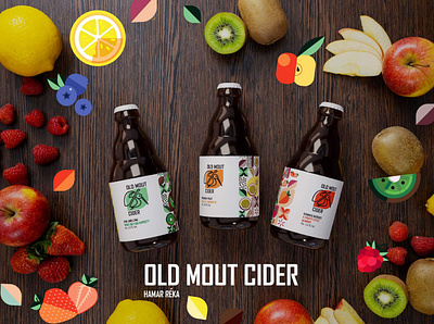 Old Mout Cider - Rebranding brand brand identity branding idenity logo logodesign logotype pack package package design packaging pattern rebrand rebranding vector visual identity