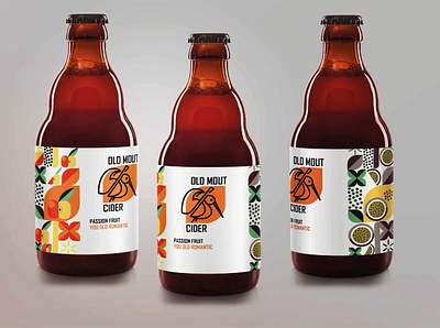 Old Mout Cider - Packaging brand brand identity branding logo logodesign logotype package design rebrand rebranding vector