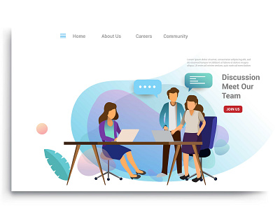 Modern flat design concepts for website design ui/ux app business design desktop development digital flat graphic design homepage illustration interface internet landing marketing mobile page ui ux vector web