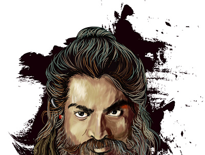 vijay sethupathi dg art design digital art illustration vectorart