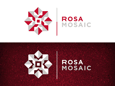 Rosa Rebranding brand branding color corporate icon identity logo louisville mark