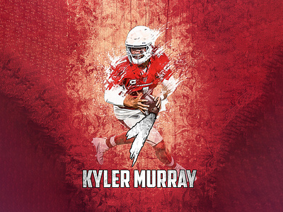 Kyler Murray Fan Poster american football arizona cardinals football graphic design kyler murray poster quarterback