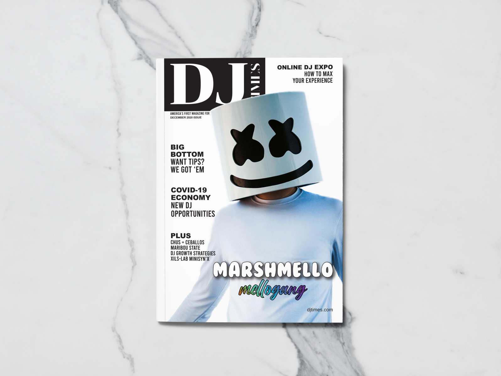 DJ Times Cover by Ryan Kim on Dribbble