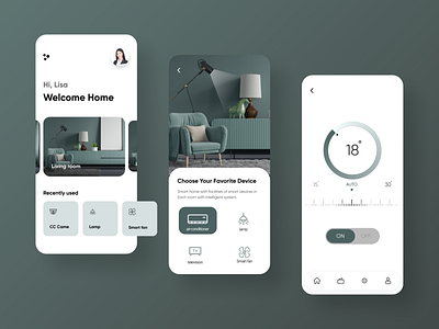 Smart Home App - UI Design