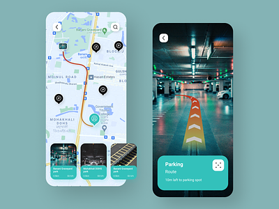 Parking Space App Concept